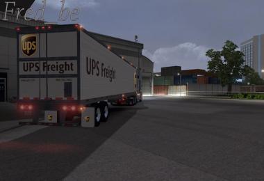 Kenworth T800 + American Trailer UPS