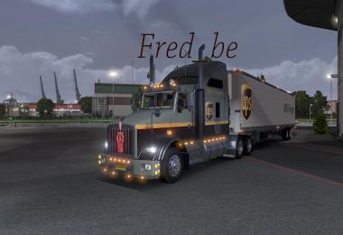 Kenworth T800 + American Trailer UPS