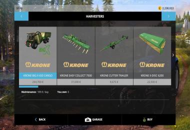 Krone BIG X 650 Cargo 4.3b