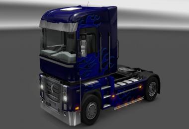 Renault Magnum Flames Paint Job