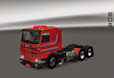 Scania 113 Frontal + 2 Trailers v1