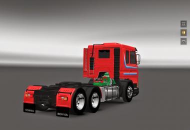 Scania 113 Frontal + 2 Trailers v1