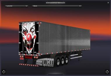 Scania 113 Frontal + 2 Trailers v1