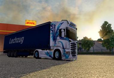 Scania W.B Eagle skin