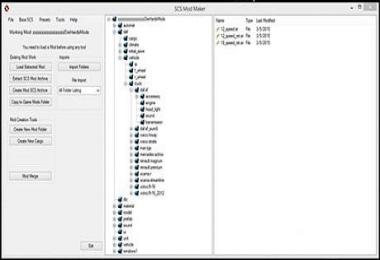 SCS Mod Maker