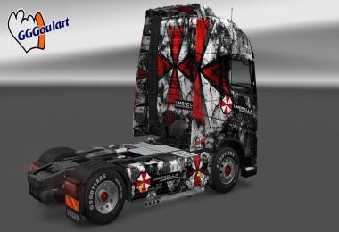 Skin Volvo Fh 2012 Umbrella Corp