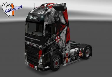 Skin Volvo Fh 2012 Umbrella Corp