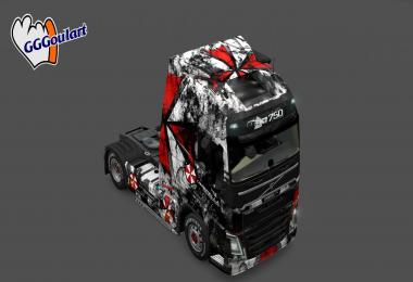 Skin Volvo Fh 2012 Umbrella Corp