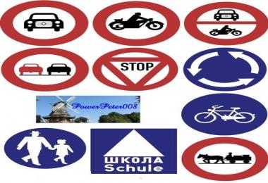 Small selection GDR Signs v1.0