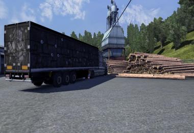 Steel with bullet holes for all truck