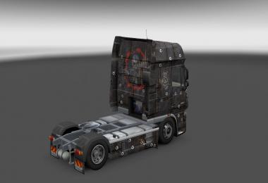 Steel with bullet holes for all truck