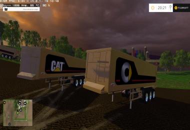 Trailer CAT-350000 Liters + Dolly  FS 2015