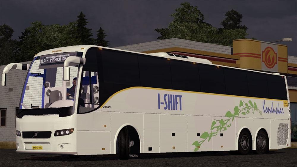 volvo 9700 bus mod (indian skins)