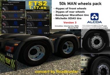 50k Alcoa MAN Wheels Pack v3.0