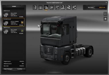 51012 HP engine mod for Renault Magnum