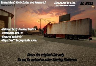 Bennekeben's Rusty Trailer mod v1.2