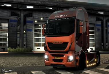 Black Headlights for Iveco Hi-way
