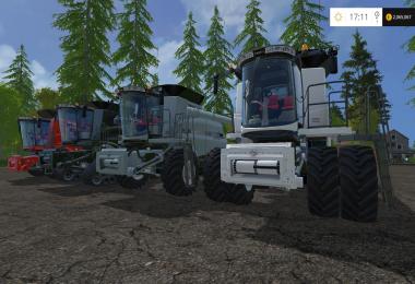CaseIH 8 Pack HDR Dyeable Combine Harvesters v1.4