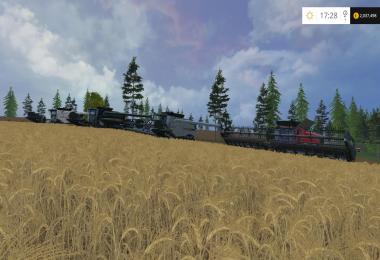 CaseIH 8 Pack HDR Dyeable Combine Harvesters v1.4