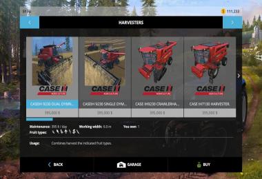 CaseIH combine Pack FIXED v2.0