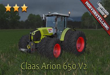 CLAAS Arion 650 v2.1