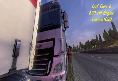 Daf XF Euro 6 620 HP Engine