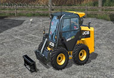 JCB skid steer adapter