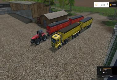 Krampe SB390 fieldmaster Multi trailers Dyeable V1.0
