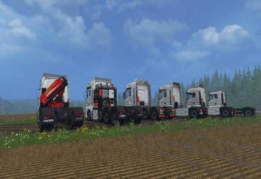Man TGX 8x4 Pack  V1.0