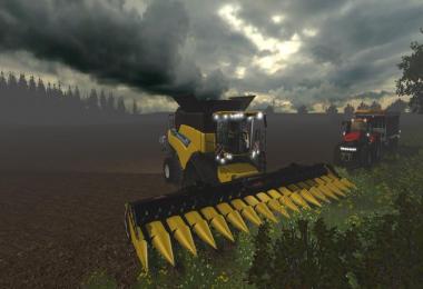 New Holland Cr9.90 ATI und Terra Wheels v1.0