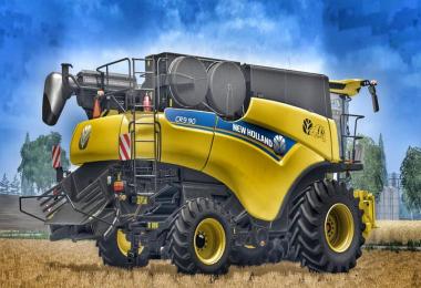 New Holland CR9.90 Yellow v1.1