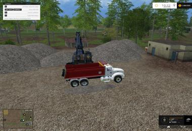 Peterbilt 384 dump V1