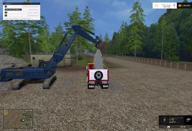 Peterbilt 384 dump V1