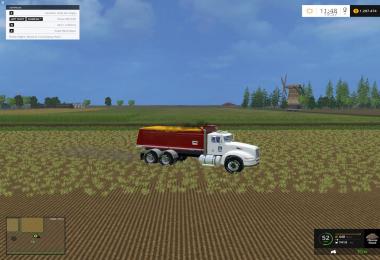 Peterbilt 384 dump V1