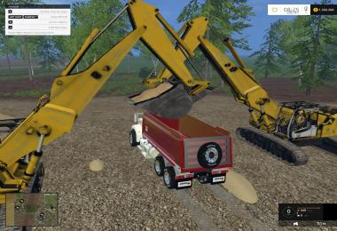 Peterbilt 384 dump V1