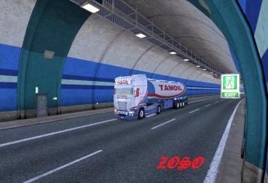Scania R- RJL tamoil petroli skin