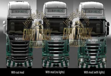Scania R Skinnable Grill & Mirrors