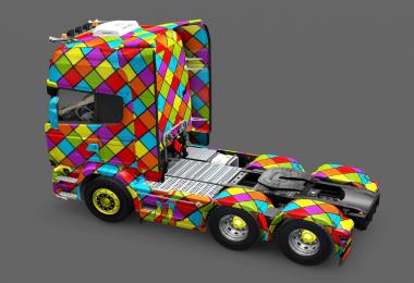 Scania Streamline Arlequin Skin