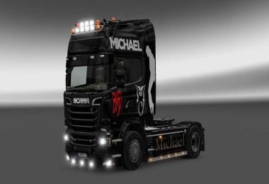 Scania Streamline Michael Jackson Skin v2.0