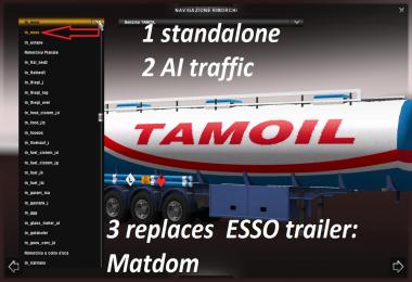 Trailer fuel cistern Tamoil