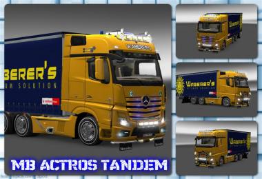 Actros 2014 Tandem & Tuning v1.18