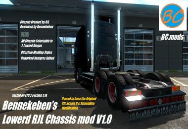 Bennekeben's Lowerd RJL chassis mod v1.0