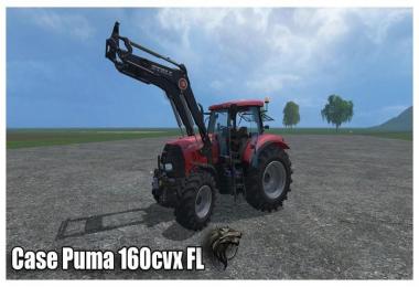 Case Puma 160 front loader v1.2