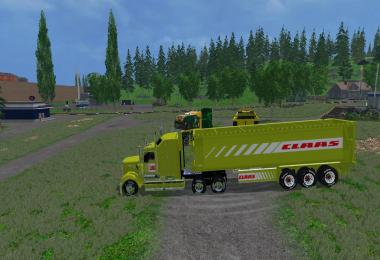 CLAAS TRUCK AND CLASS TRAILER EDIT by Eagle355th v1.0