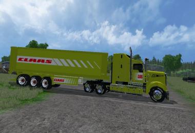 CLAAS TRUCK AND CLASS TRAILER EDIT by Eagle355th v1.0