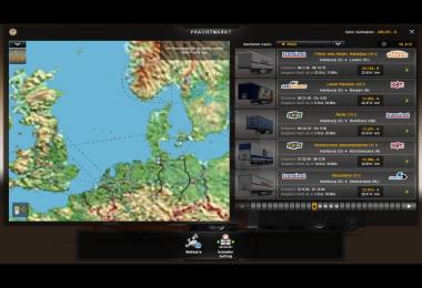 Europamap in color v2.0 mirt Scandinavien DLC