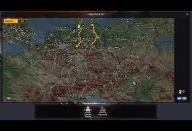 Europamap in color v2.0 mirt Scandinavien DLC