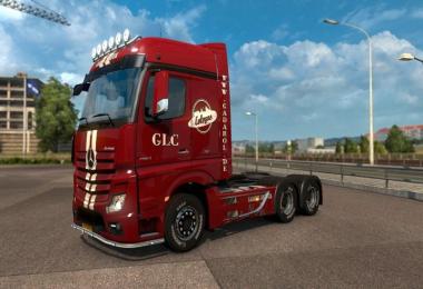 GLC Skin Pack Mercedes Actros 2014 v1.0