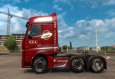 GLC Skin Pack Mercedes Actros 2014 v1.0