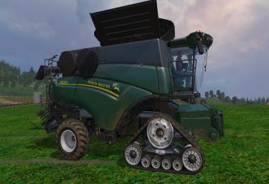 John Deere NH CR1090 John Deere Superflex Draper v2.0